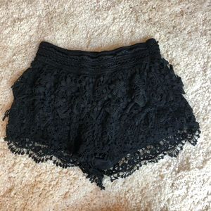 Lace shorts